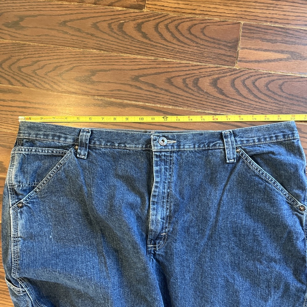 Vintage Y2K Lee Dungarees Carpenter Jeans Tag Size 44x32 (44x31) VF Jeanswear - Picture 12 of 16
